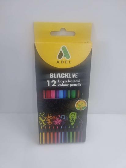 12 צבעי עפרון צבעוני