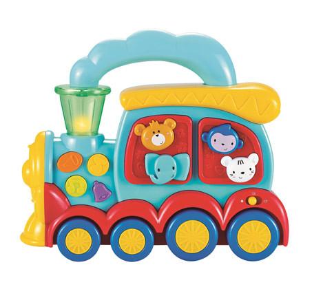 רכבת החיות משחק מוזיקלי לתינוקות כולל מנגינות וקולות מעולם החיות